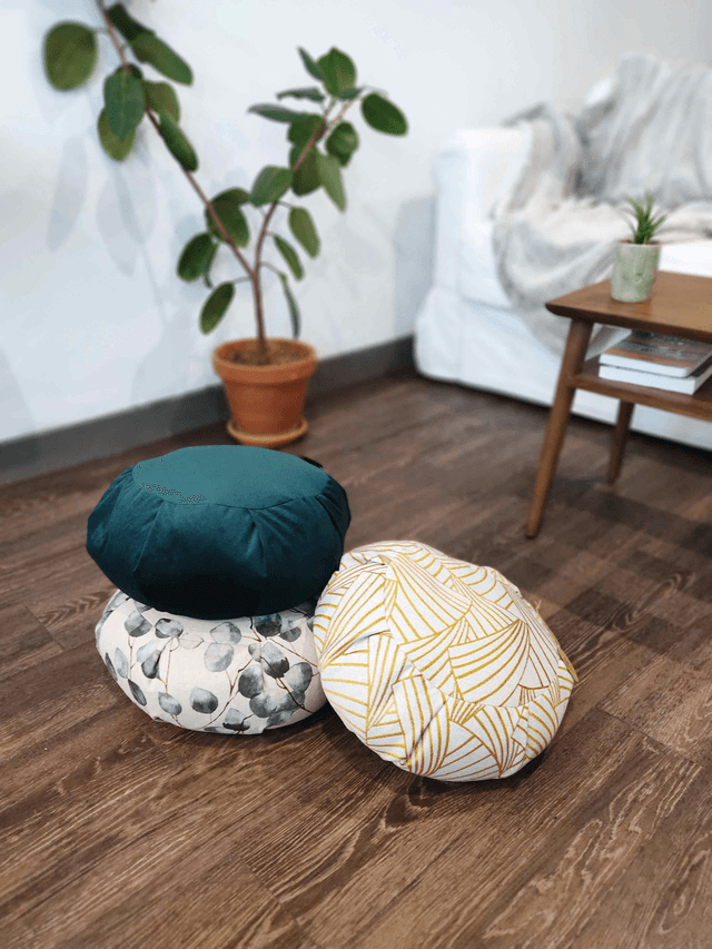 Zafu EUCALYPTUS - coussin de méditation