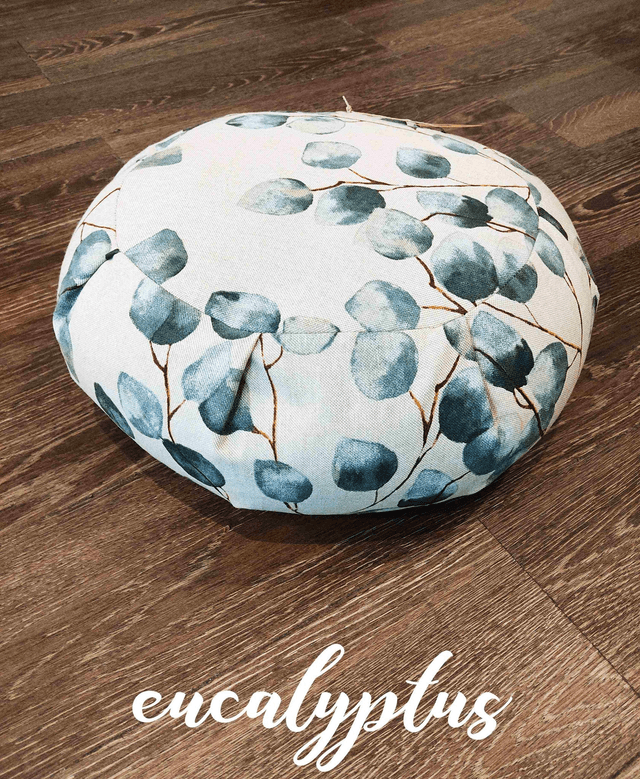 Zafu EUCALYPTUS - coussin de méditation